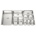 Depósito Gastronómicos Acero Inox #1/6-15 Cm