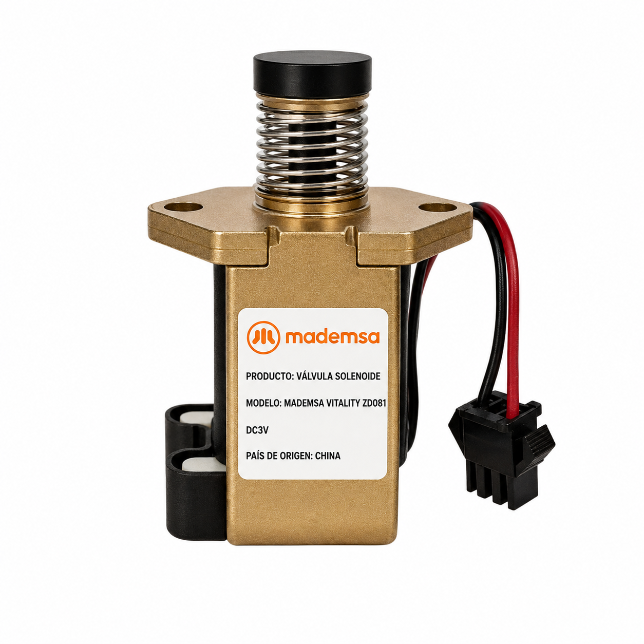 Válvula Solenoide Mademsa VItality