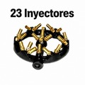 Quemador Industrial Turbo Fierro Fundido C/23 Inyectores