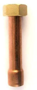Cola Tuerca 1/2" Bronce Recta Estándar