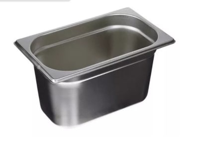 Depósito Gastronómicos Acero Inox #1/4-20 Cm