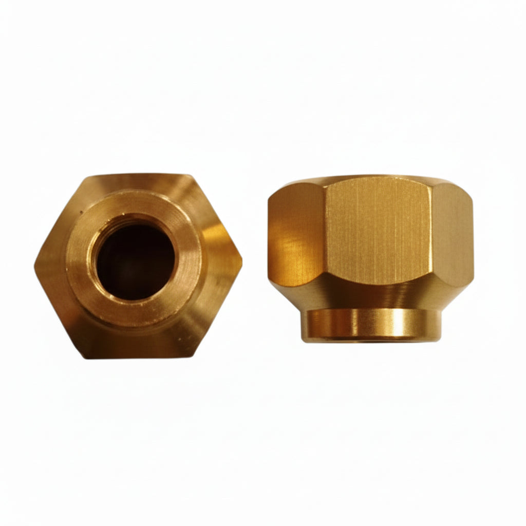 Tuerca Industrial Bronce 5/16"