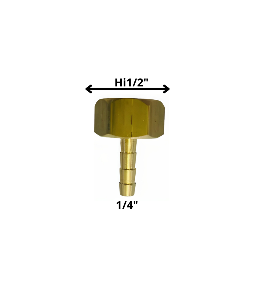 Tetilla Bronce Hi 1/2 Alta Presión